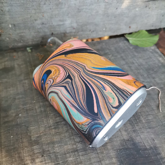 Tm2 Long Sleeve Psychedelic Marbling