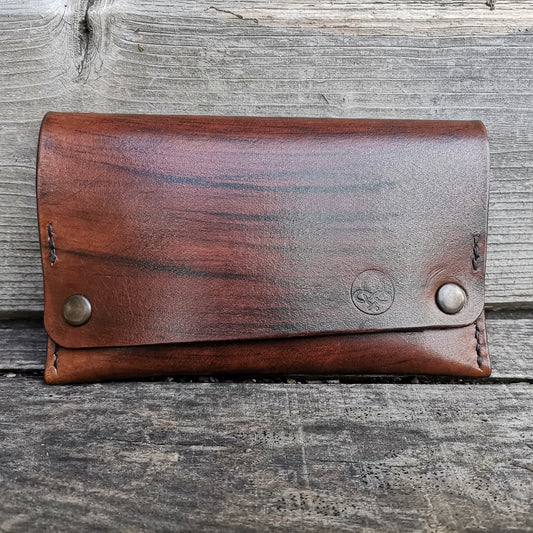 Leather tobacco pouch - Brown