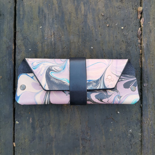 Glasses Case with marbling B