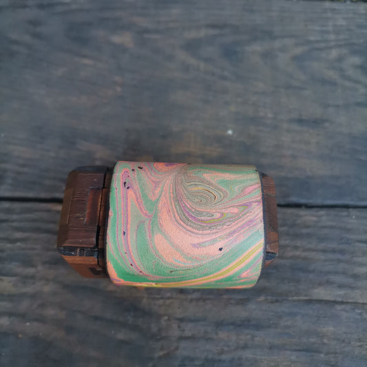 BAKx wrap - Pink and green marbling
