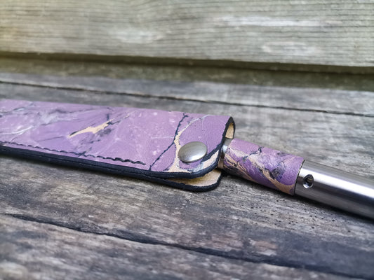 Simrell Ti - Body wrap + matching thin sleeve with Purple marbling