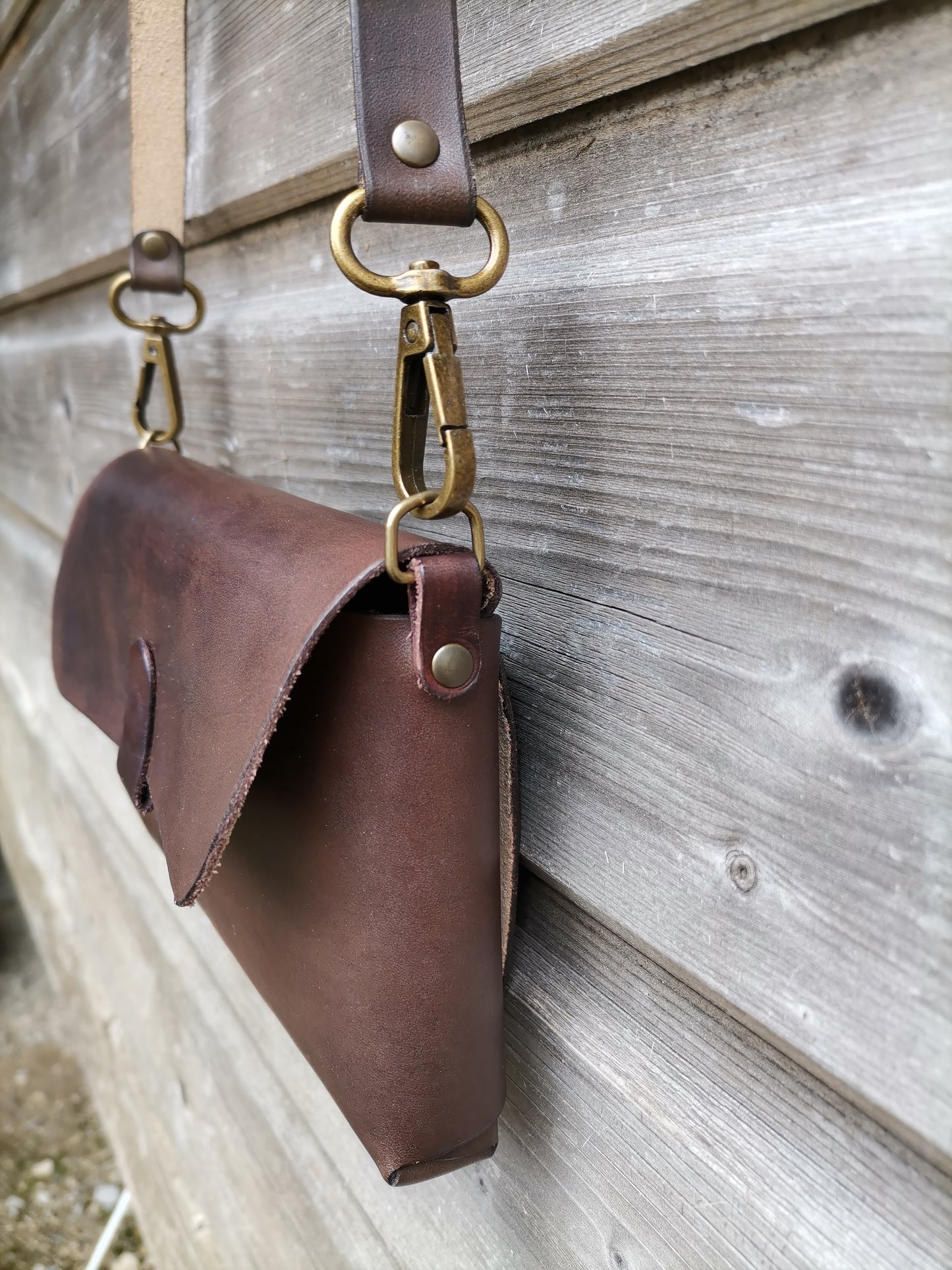 Shoulder Bag Dark Brown