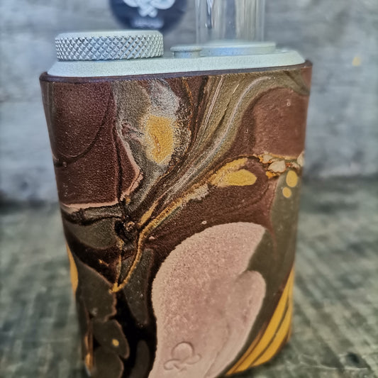 Tm2 Long Sleeve Marbling Brown