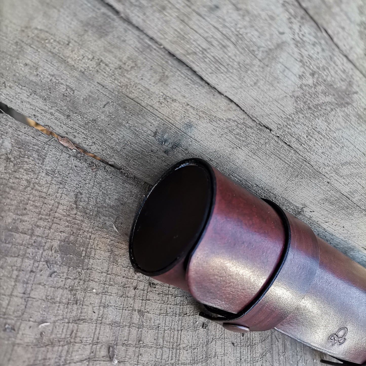 Pen Case Aged Red