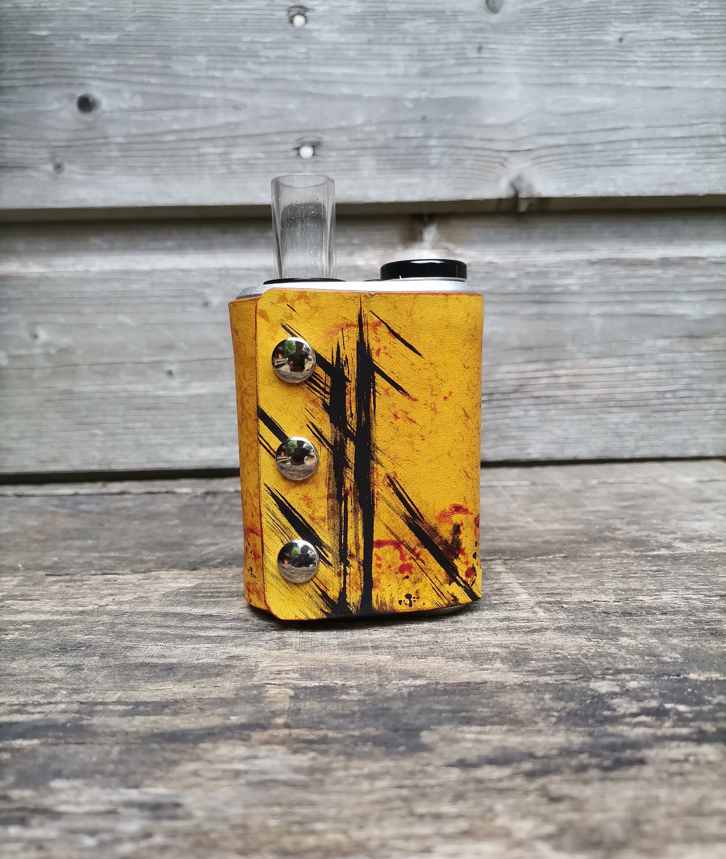 Tm Leather Cover With 1 Laser Engraved Visual Yours