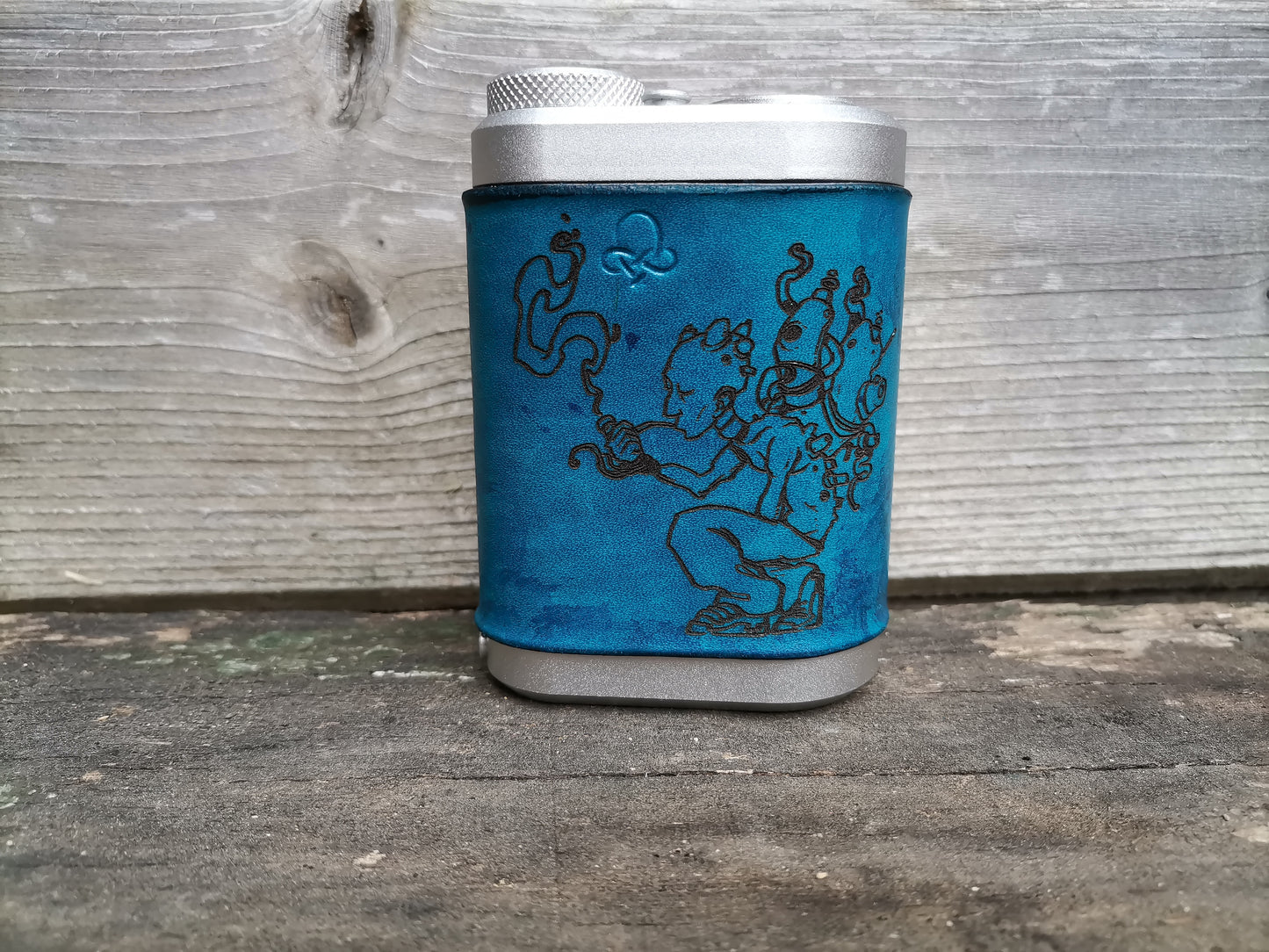 Tm Leather Cover With 1 Laser Engraved Visual Yours