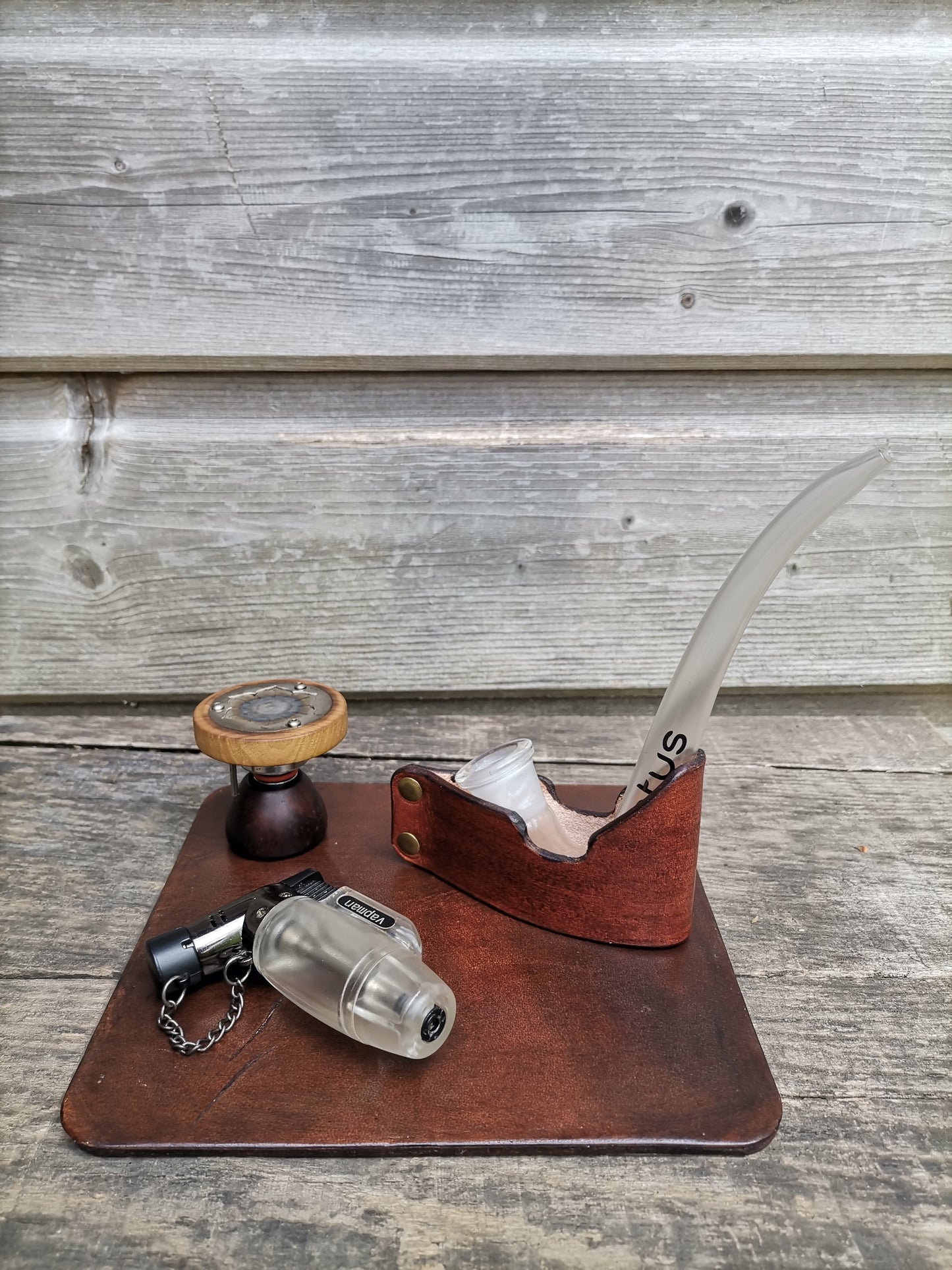 Lotus J Hook Stand Brown