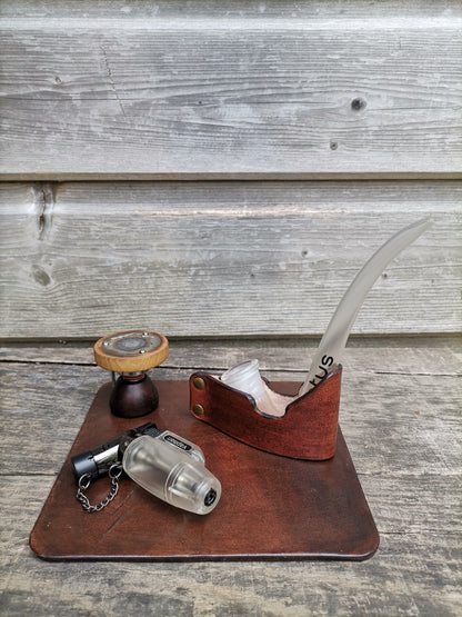 Lotus J Hook Stand Brown