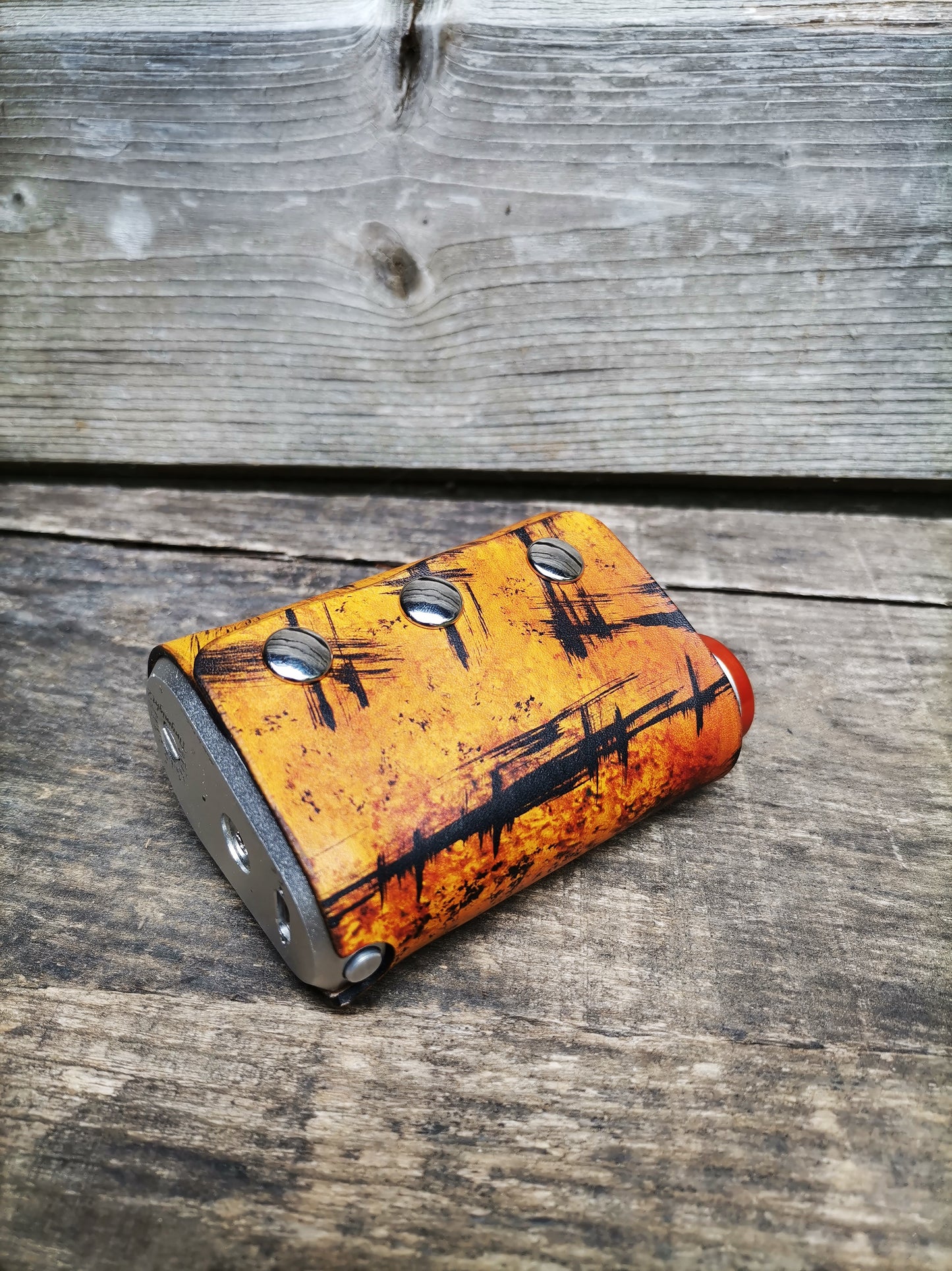 Tm Leather Cover With 1 Laser Engraved Visual Yours