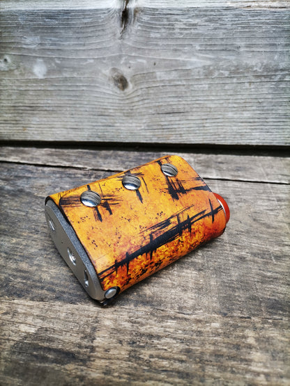 Tm Leather Cover With 1 Laser Engraved Visual Yours