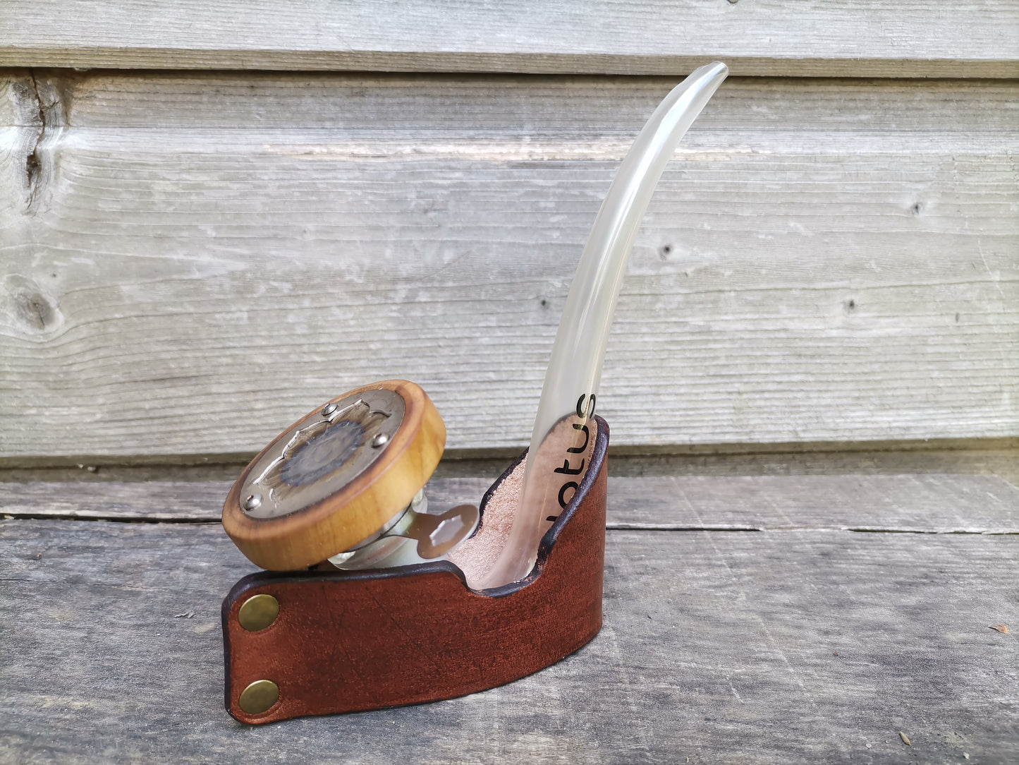Lotus J Hook Stand Brown
