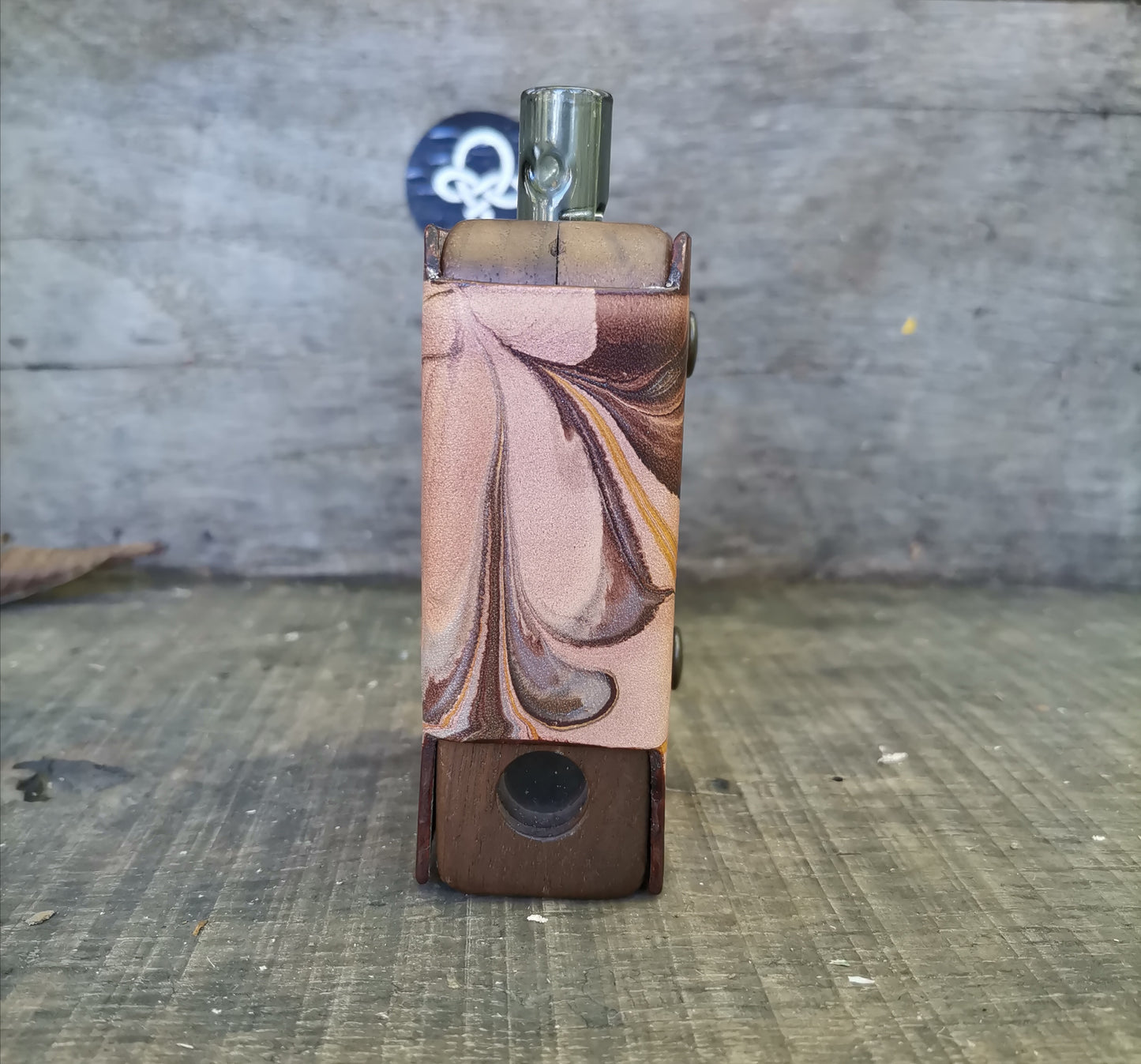 Fatx Sleeve Firewood10 Brown Marbling