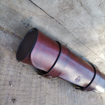 Pen Case Aged Red