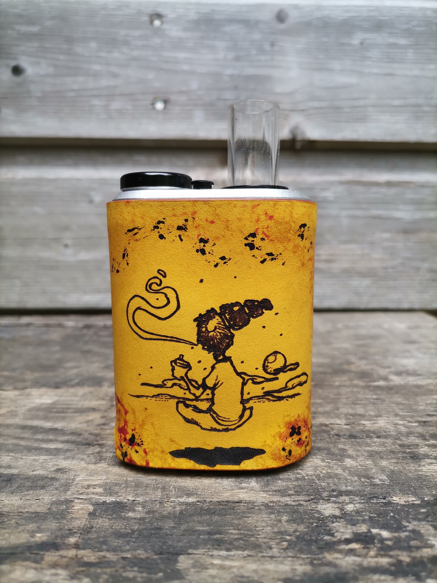 Tm Leather Cover With 1 Laser Engraved Visual Yours