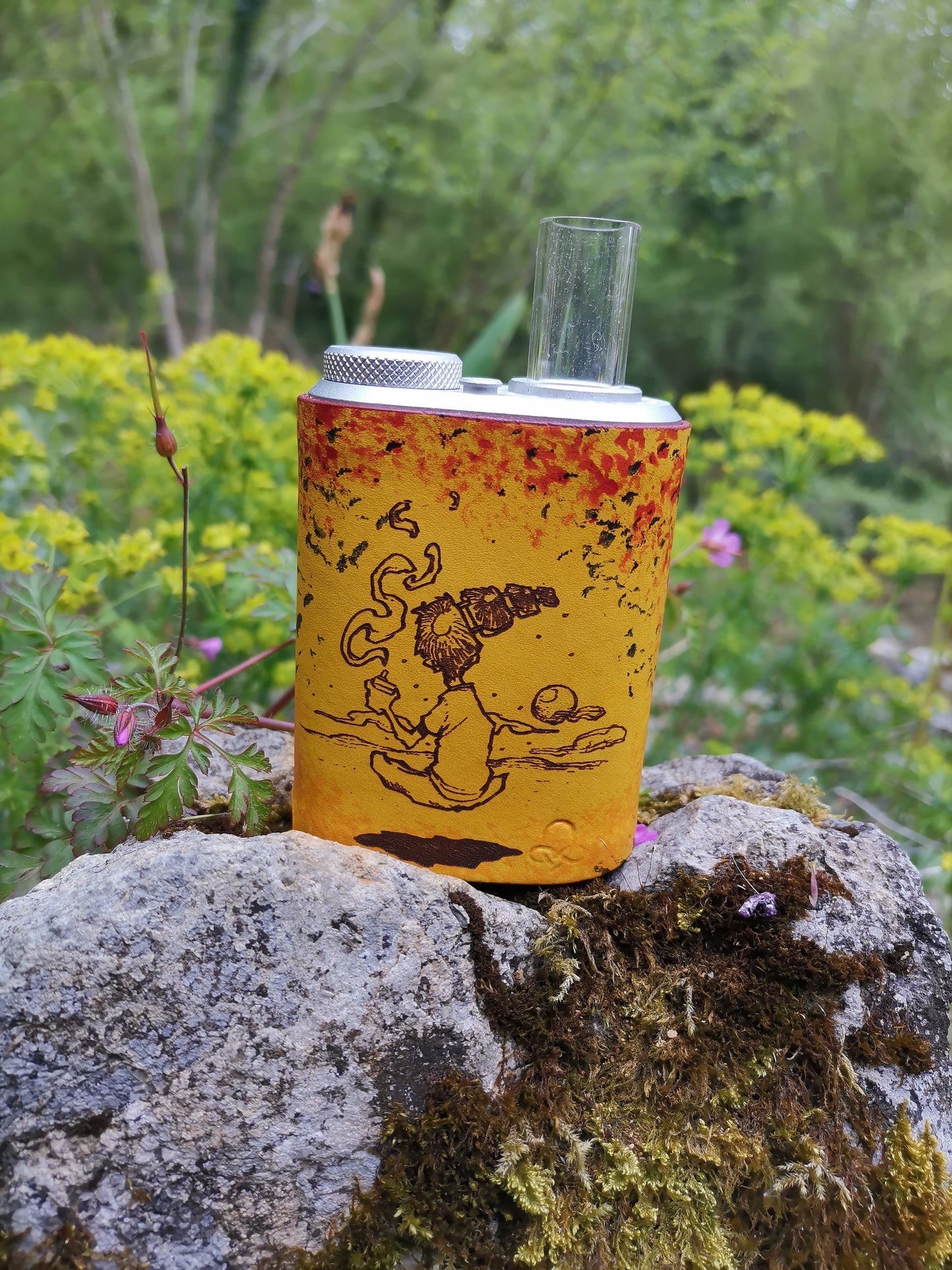 Tm Leather Cover With 1 Laser Engraved Visual Yours