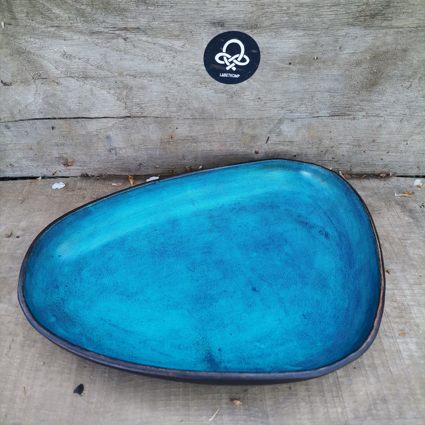 Molded Leather Tray