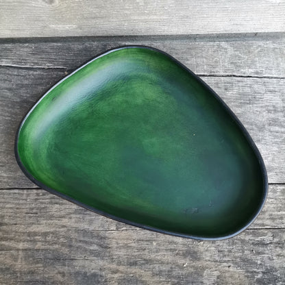 Molded Leather Tray