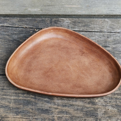 Molded Leather Tray