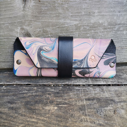 Glasses Case with marbling B