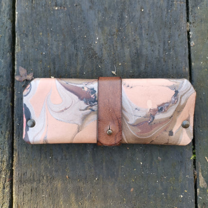 Glasses Case with marbling A