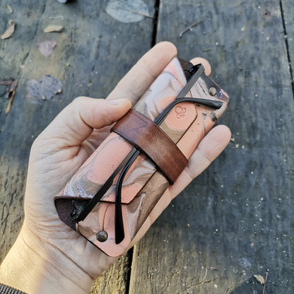 Glasses Case with marbling A