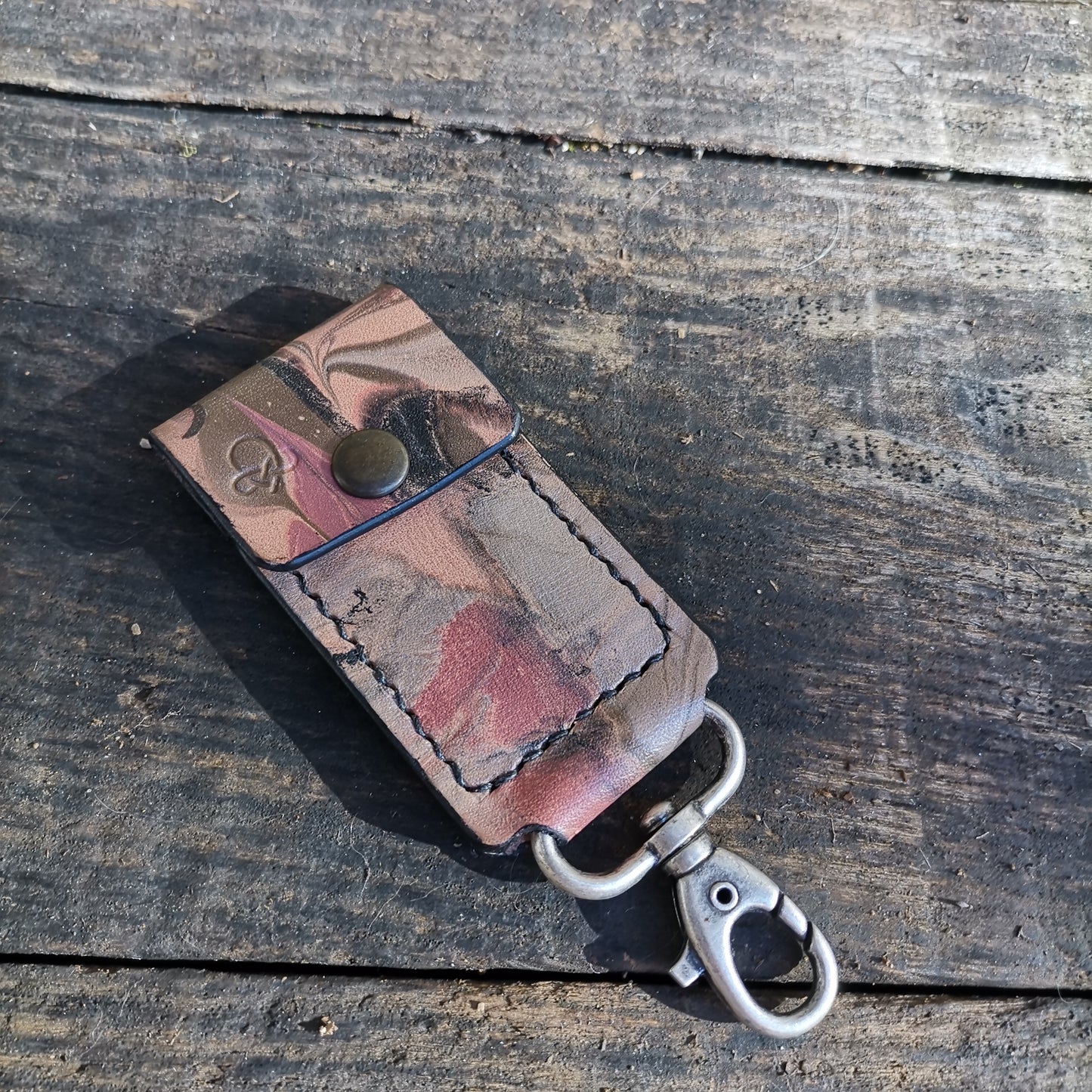 toothpick holder with marbling A