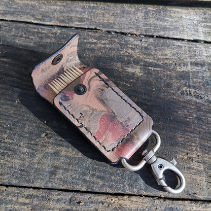 toothpick holder with marbling A