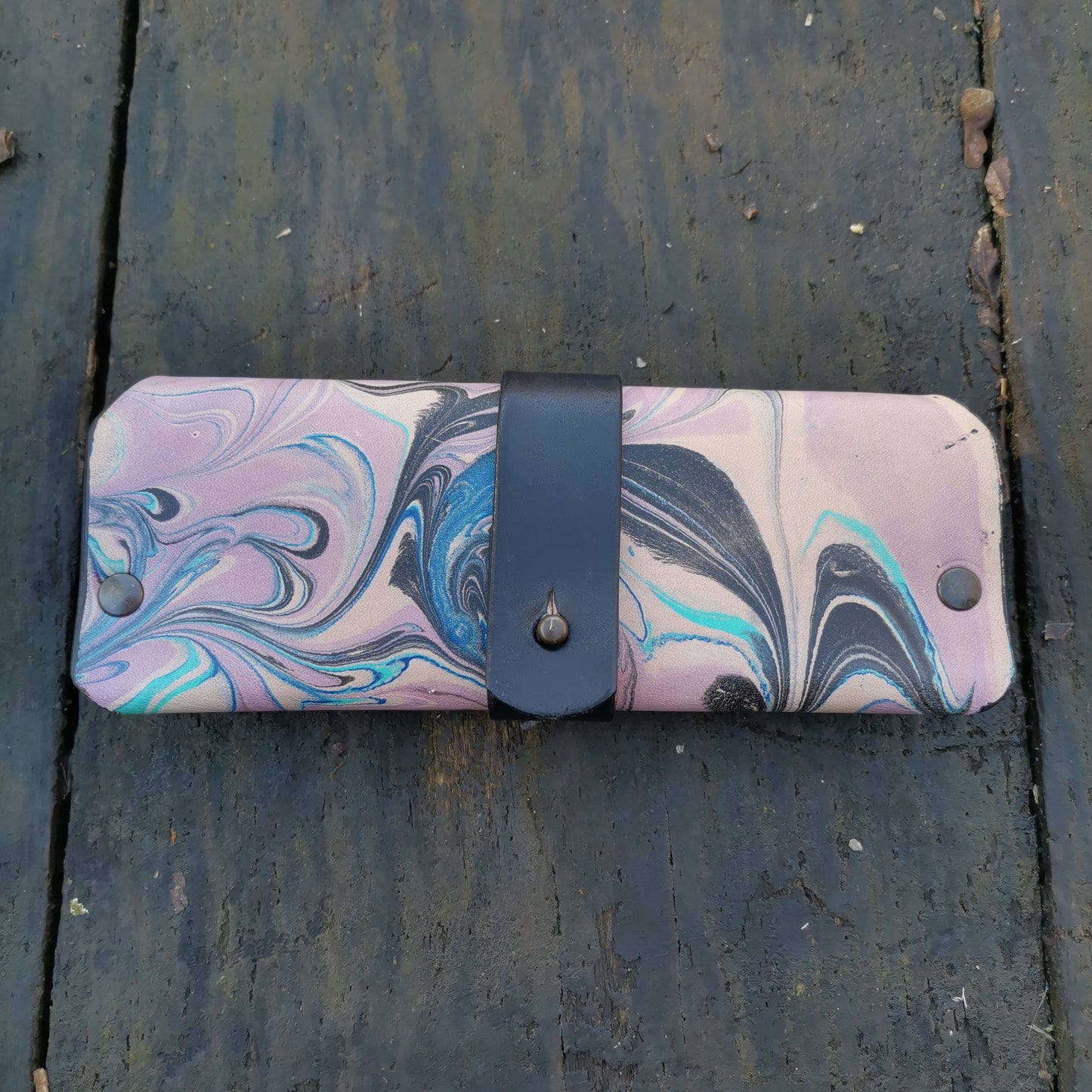 Glasses Case with marbling B