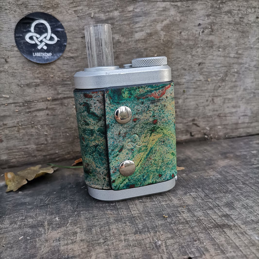 Tm2 Short Sleeve - green/blue marbling