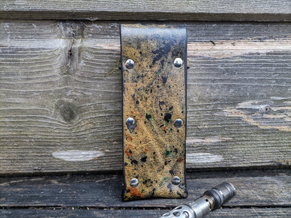 Hybrid Sleeve with magma marbling 1