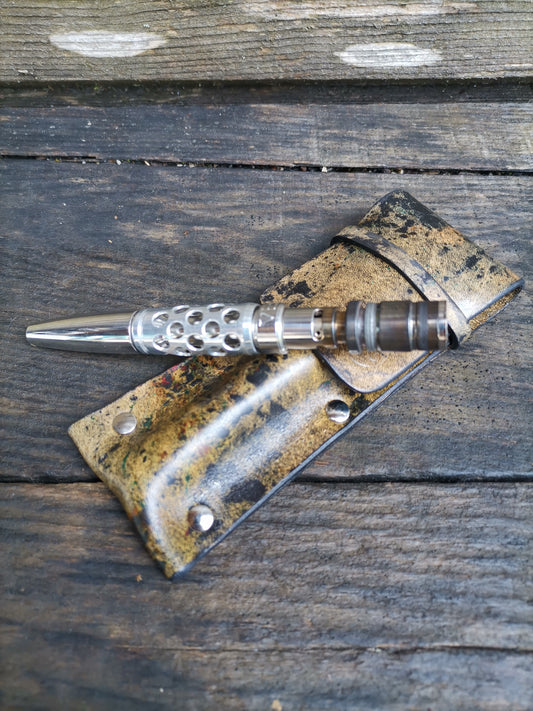 Hybrid Sleeve with magma marbling 1