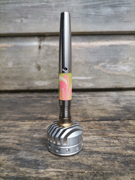 Simrell Titanium body wrap with marbling - Pink