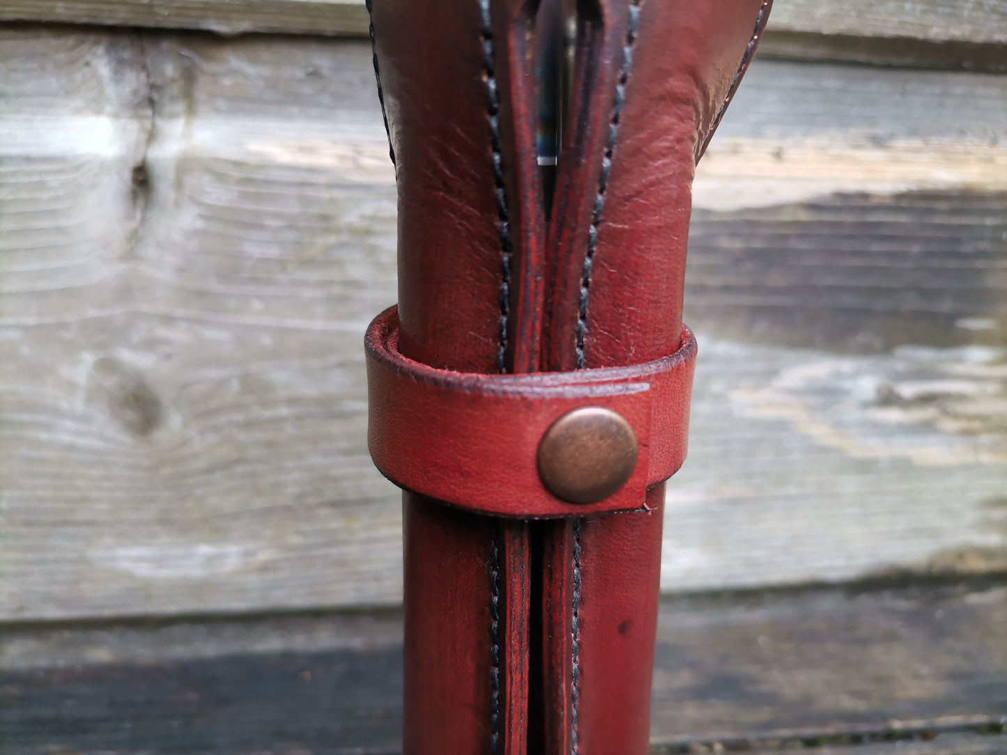 Triple case - Aged red