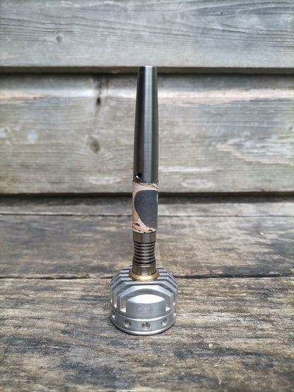 Simrell Titanium body wrap with marbling - Grey