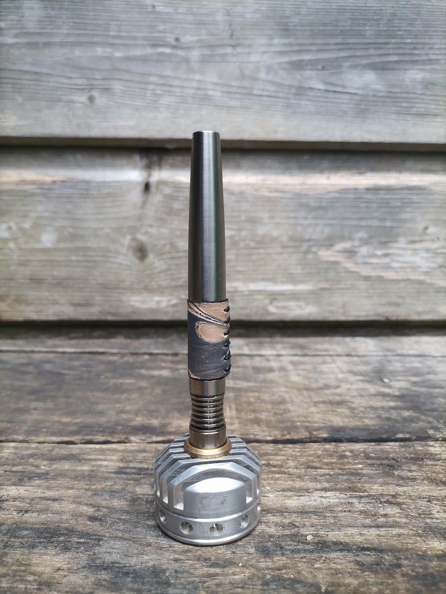 Simrell Titanium body wrap with marbling - Grey