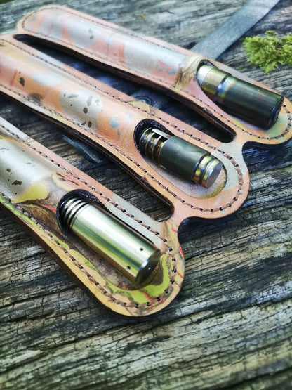 Triple case - marbling