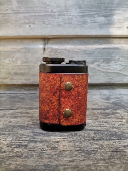 Tm Leather Cover With "Highman" Laser Engraved