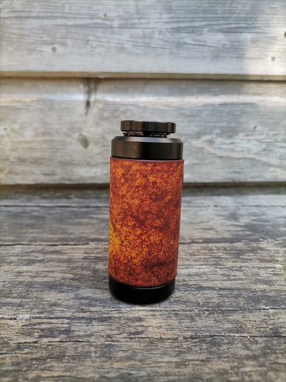 Tm Leather Cover With "Highman" Laser Engraved