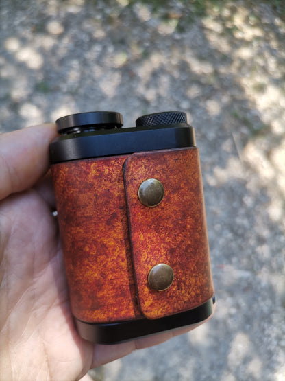 Tm Leather Cover With "Highman" Laser Engraved