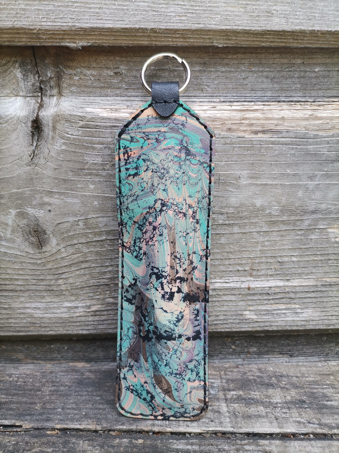 Dynavap / Camouflet case with marbling paint and with keyring attachment