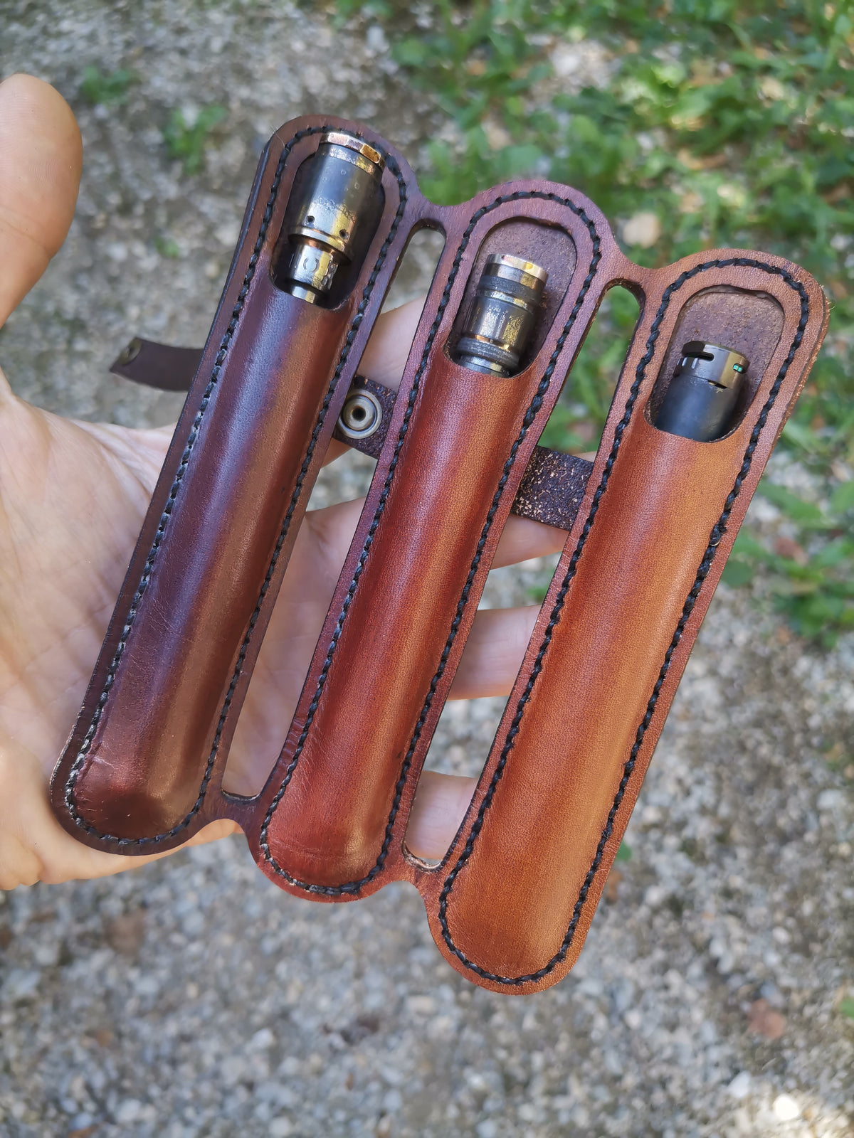 Triple case - 3 browns