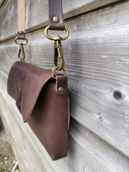 Shoulder Bag Dark Brown