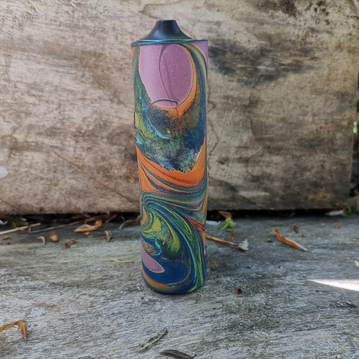 Pax Cover Marbling Orange Blue