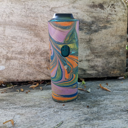 Pax Cover Marbling Orange Blue