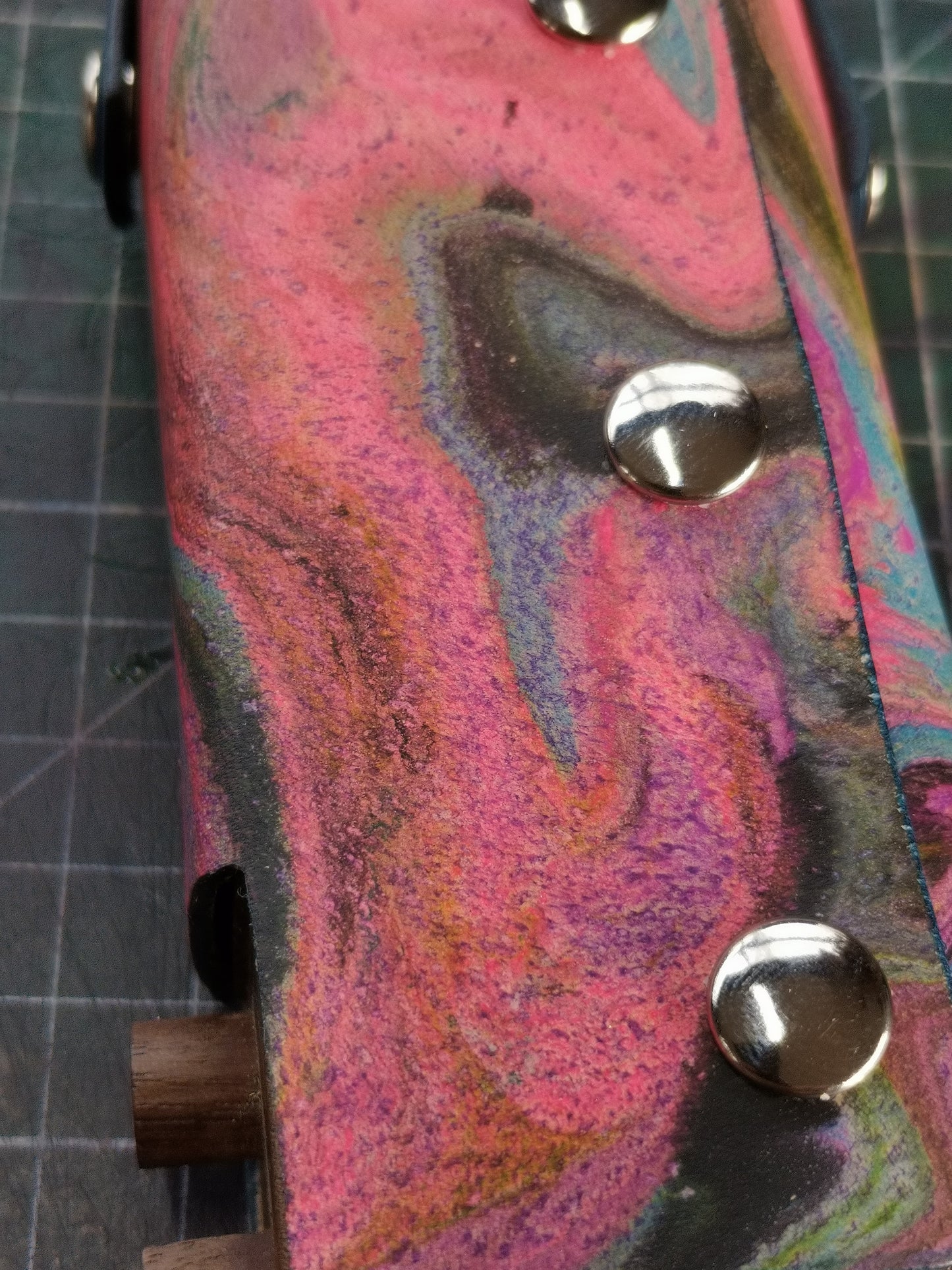 Fw9 Firewood Jacket Marbling Removable Blue Strap
