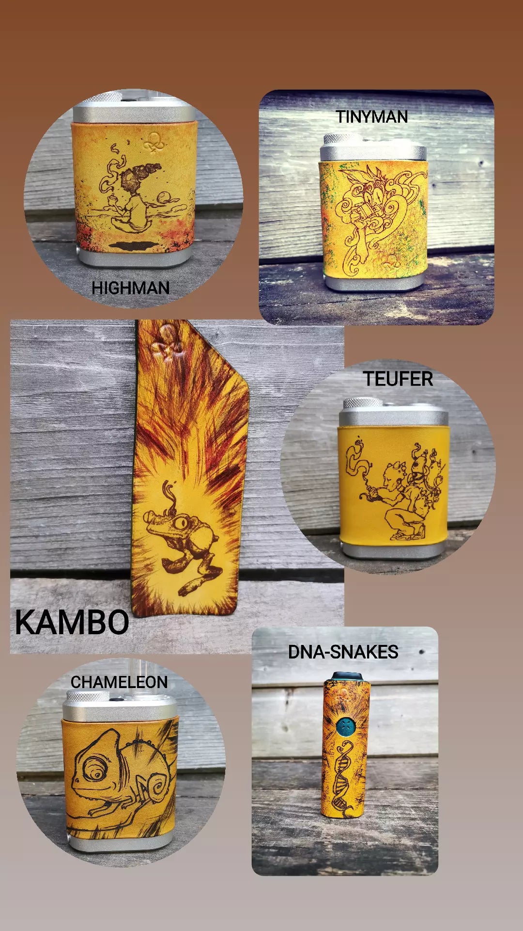 Tm Leather Cover With 1 Laser Engraved Visual Yours