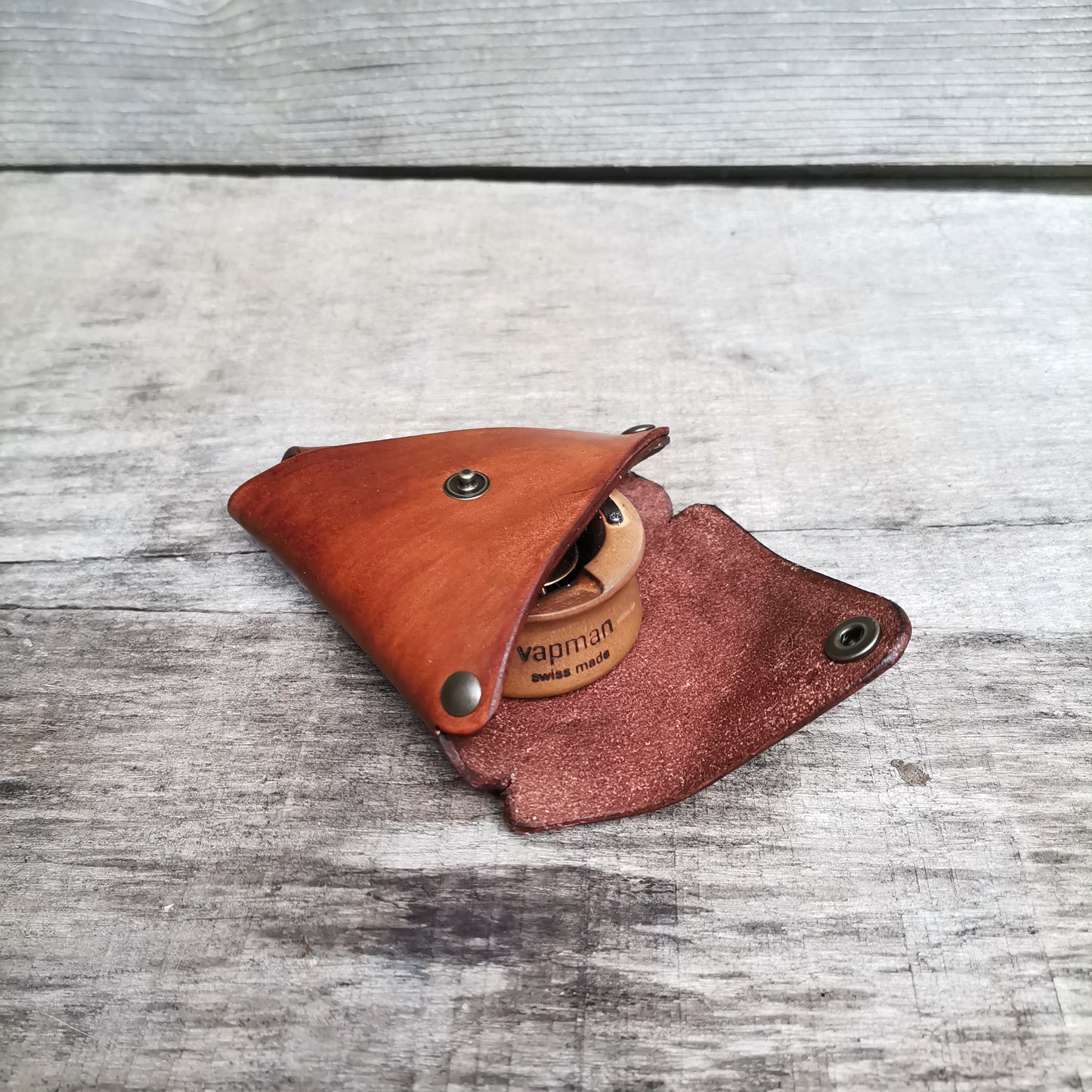 Vapman Triangle Samosa Case Fudge Brown