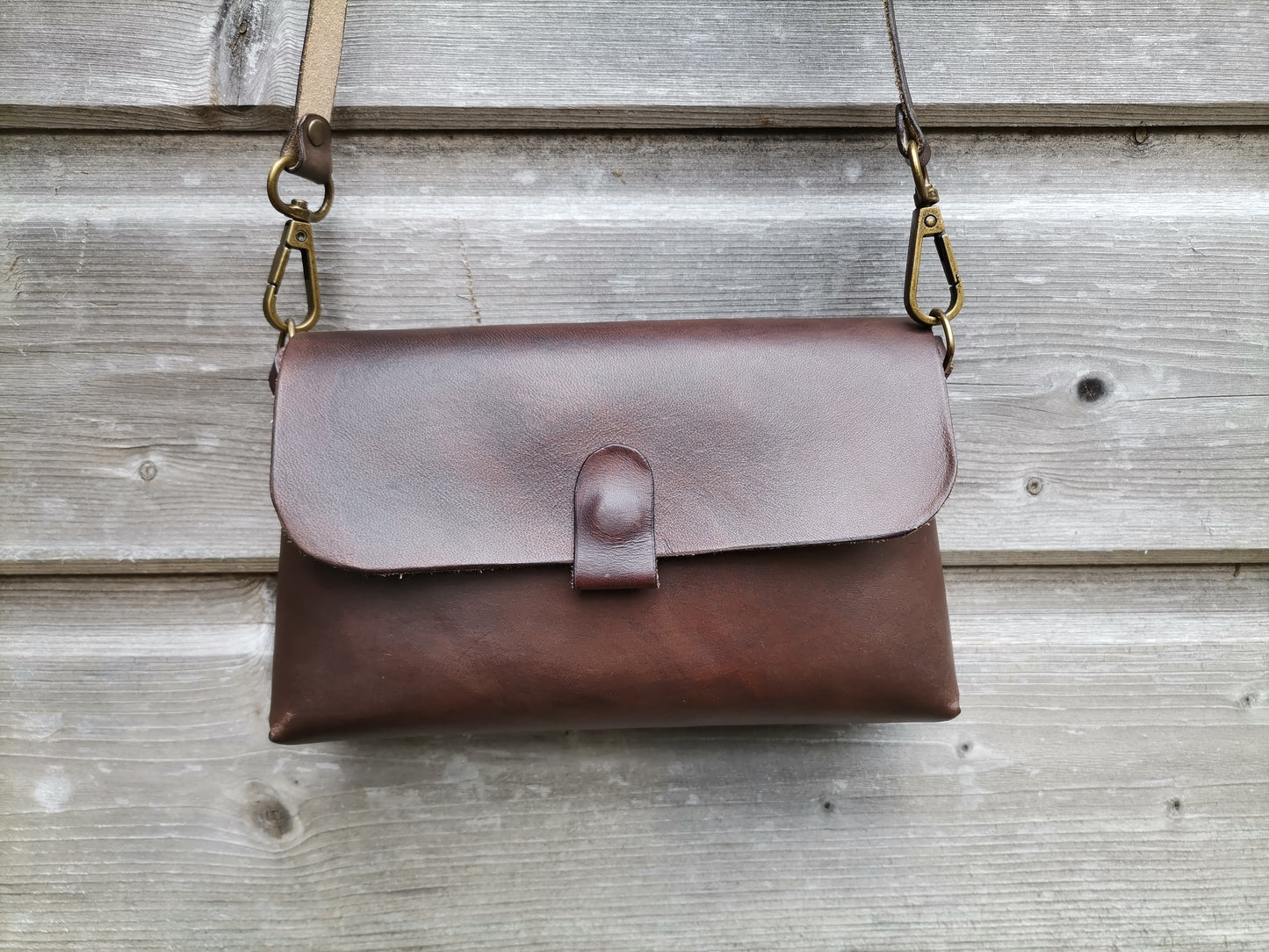 Shoulder Bag Dark Brown