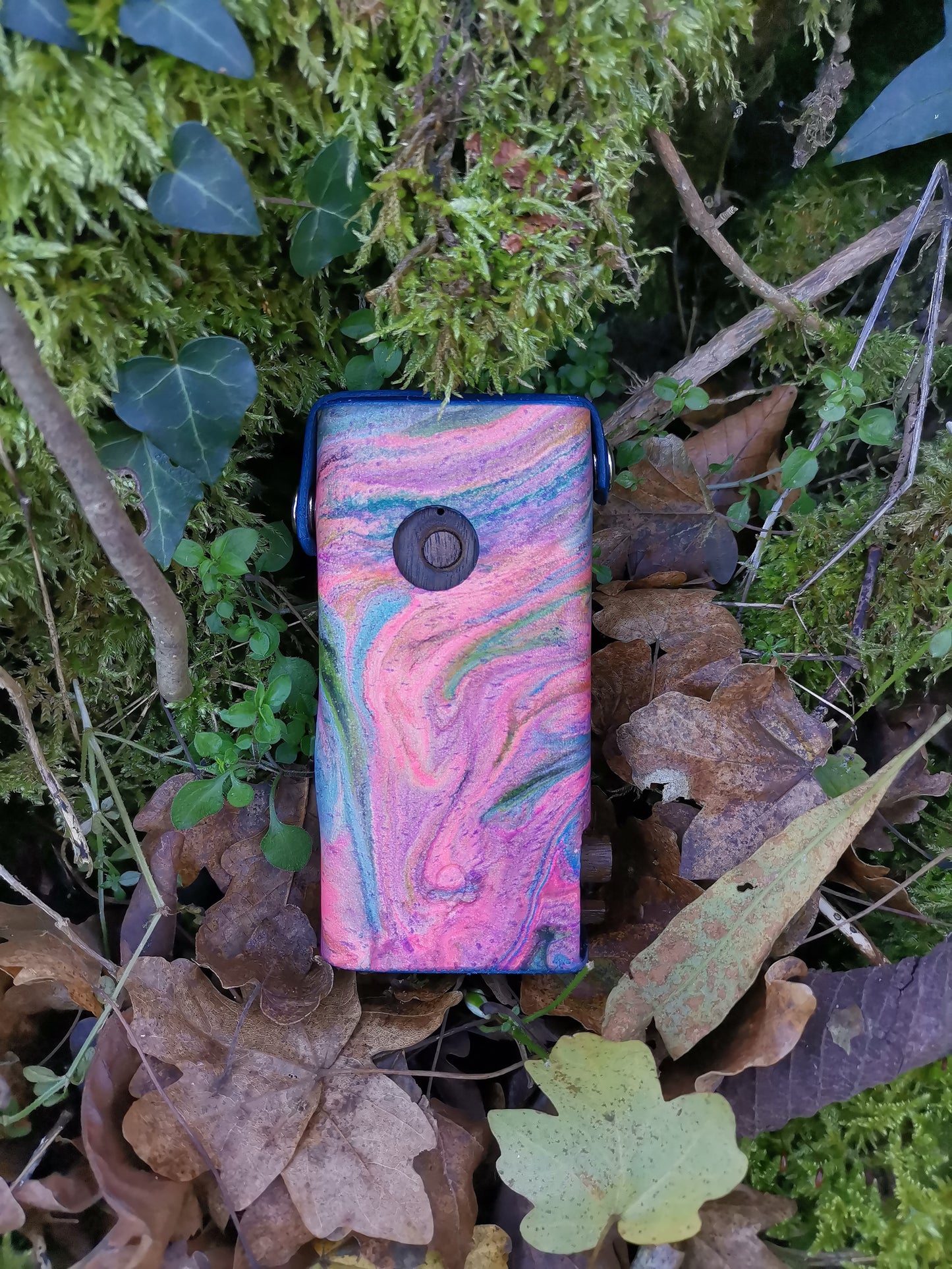 Fw9 Firewood Jacket Marbling Removable Blue Strap
